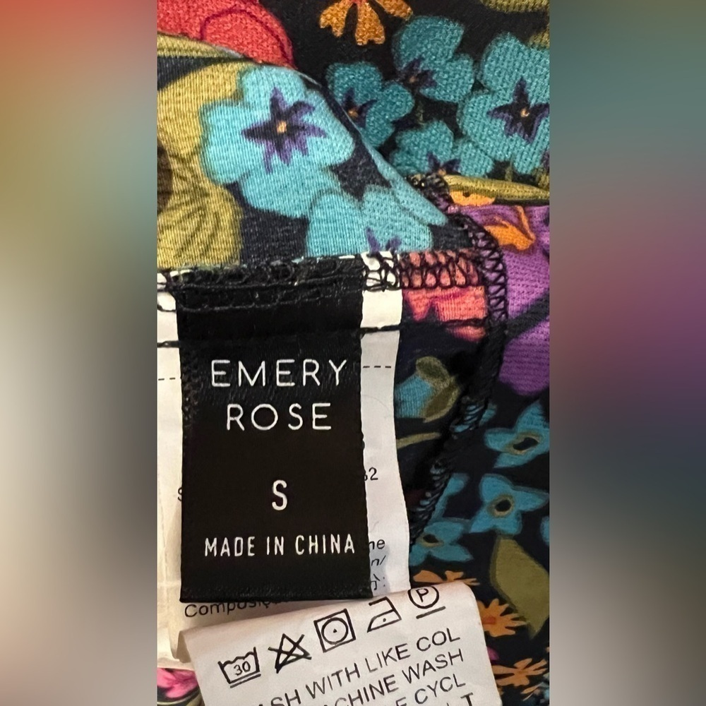 Emery Rose Flower print dress - Picture 5 of 5